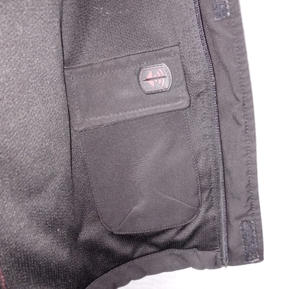 Calvin Klein men's black full zip lined water resi - Picture 6 of 12